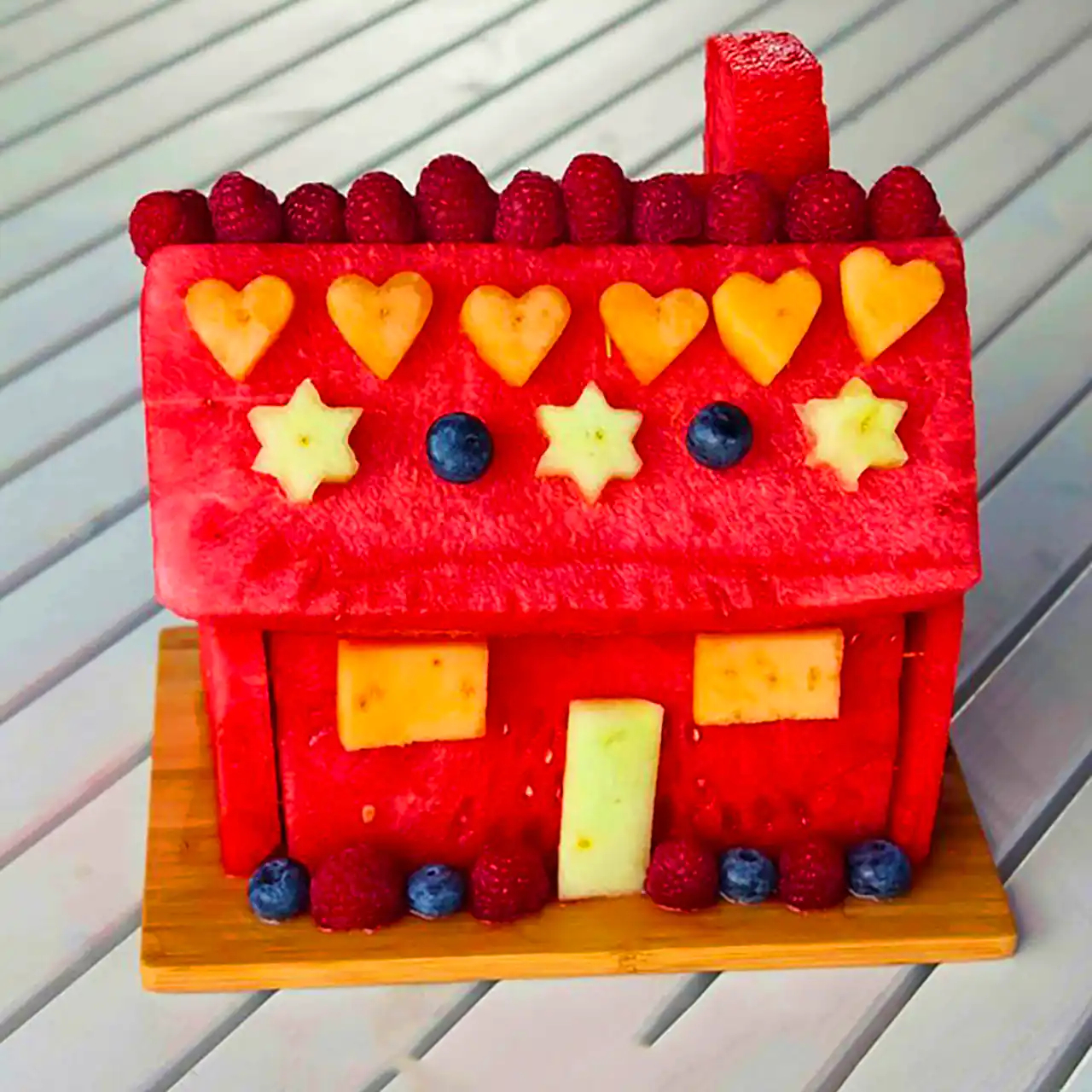 تزئین هندوانه شب چله 