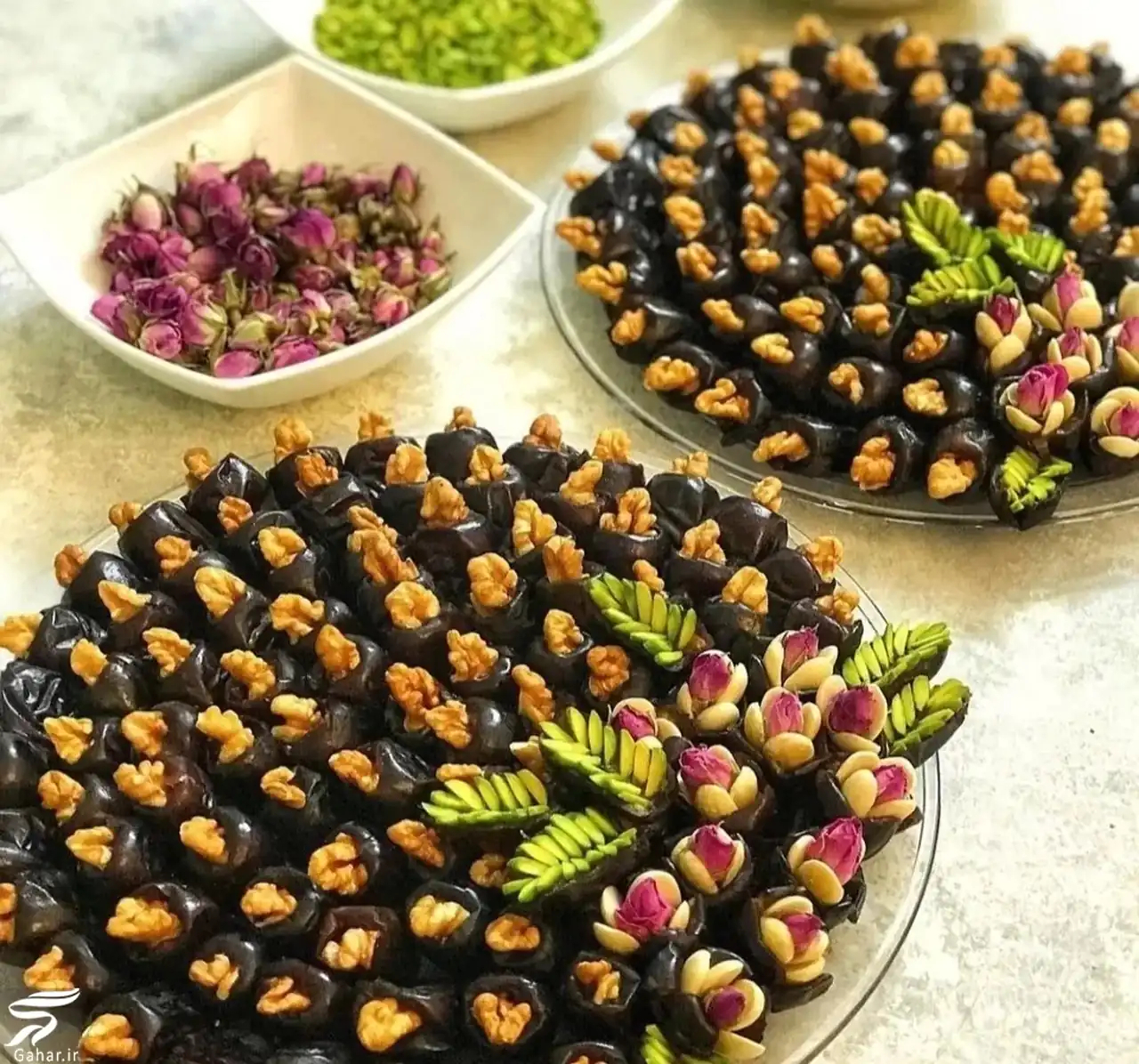 تزیین خرما برای روضه + زیباترین ایده ها برای تزیین خرما برای روضه ائمه