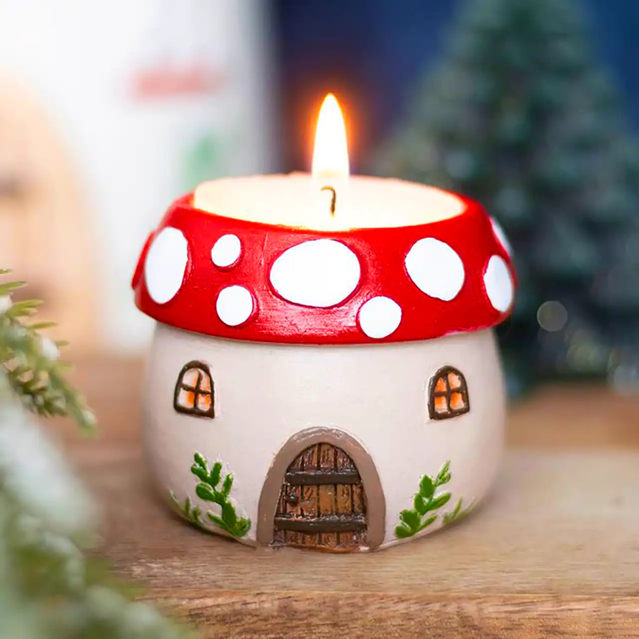 وارمر شمع سرامیکی قارچ