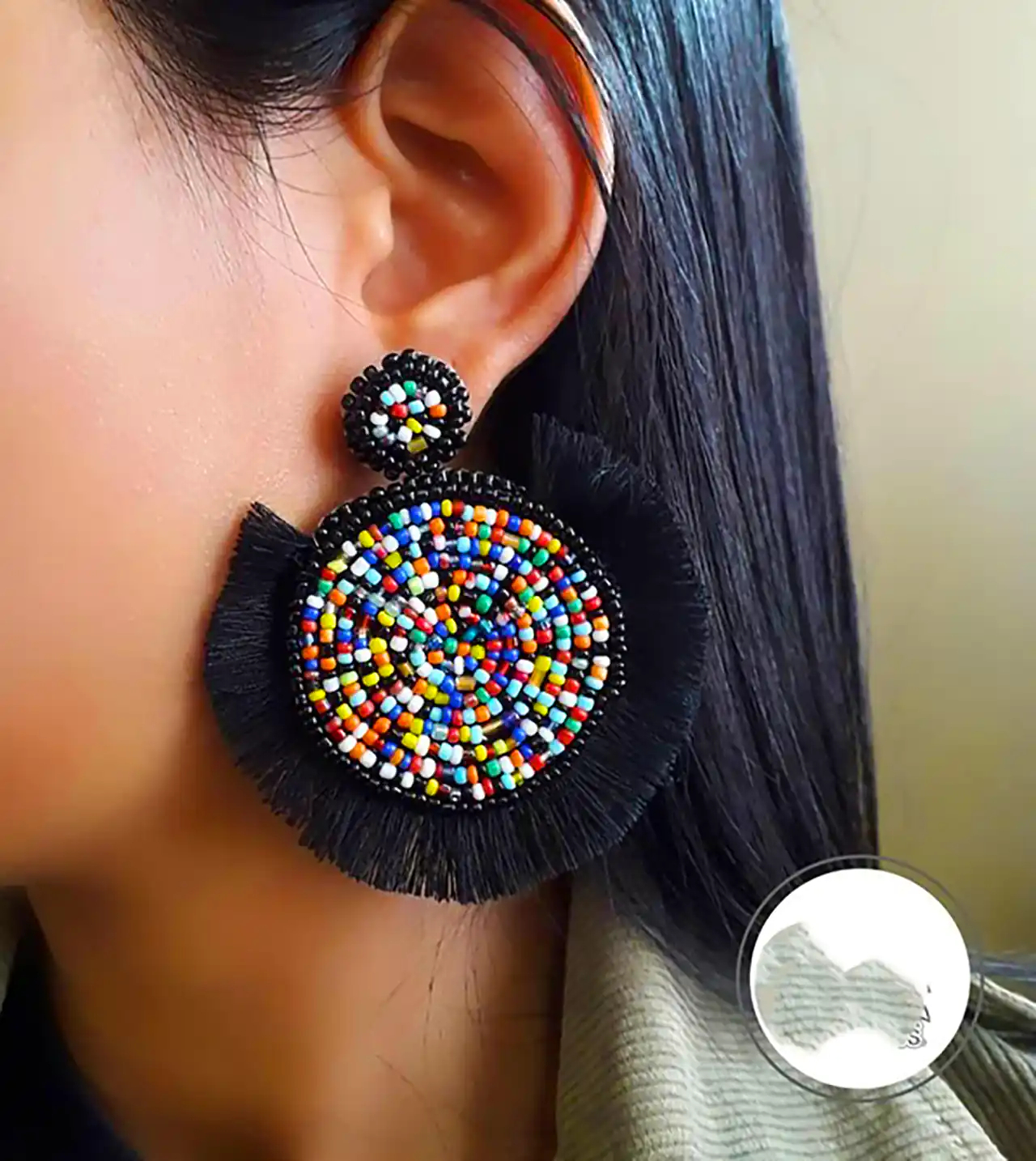 گوشواره دستساز بوهو