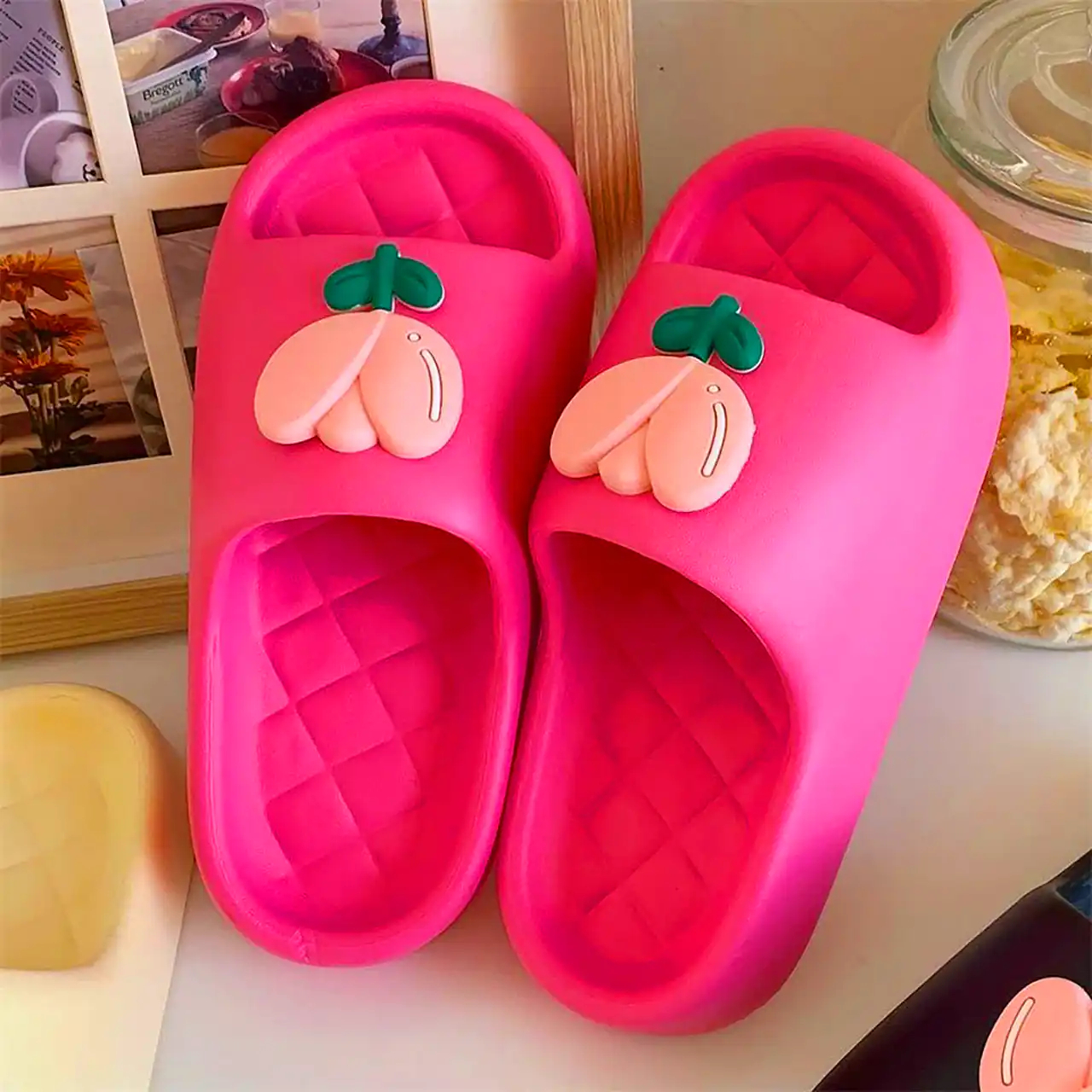 دمپایی پلاستیکی فانتزی