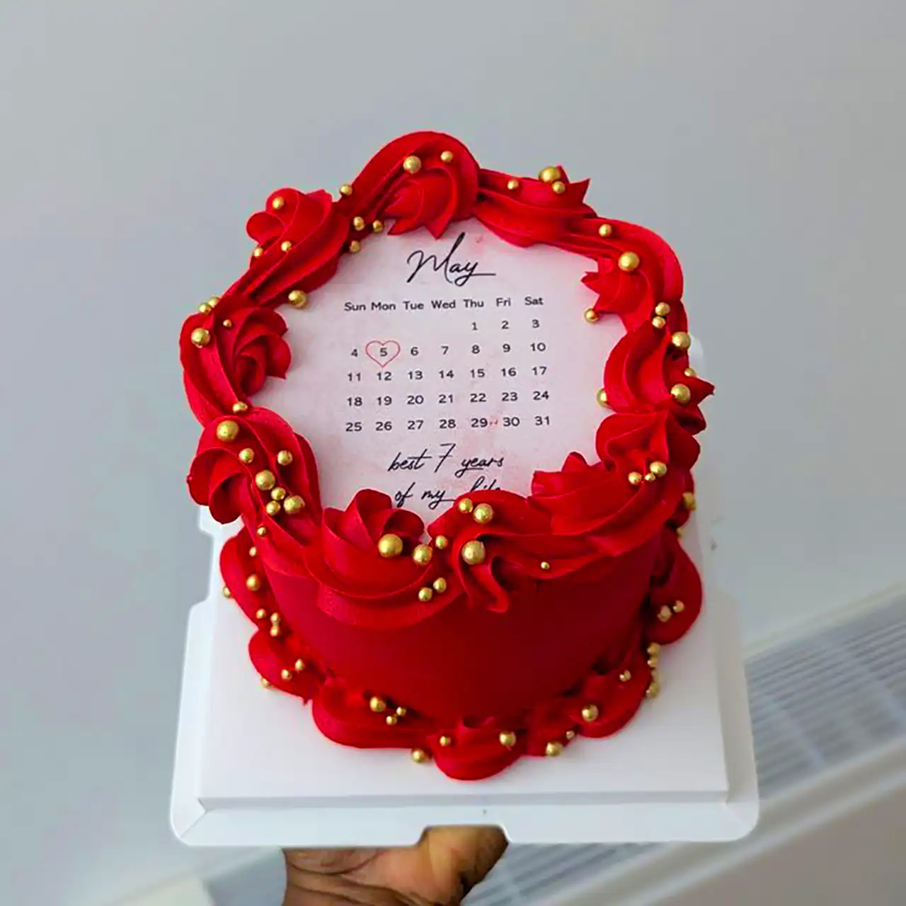 کیک تولد تقویم دار