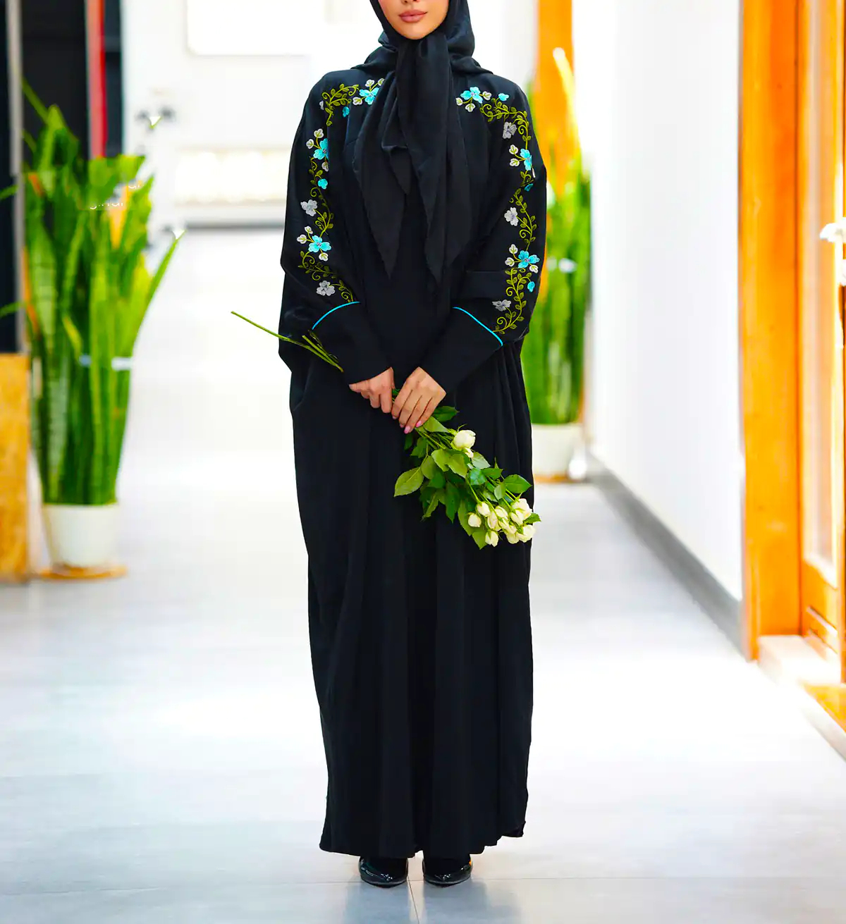 مانتو محجبه تابستانی نخی