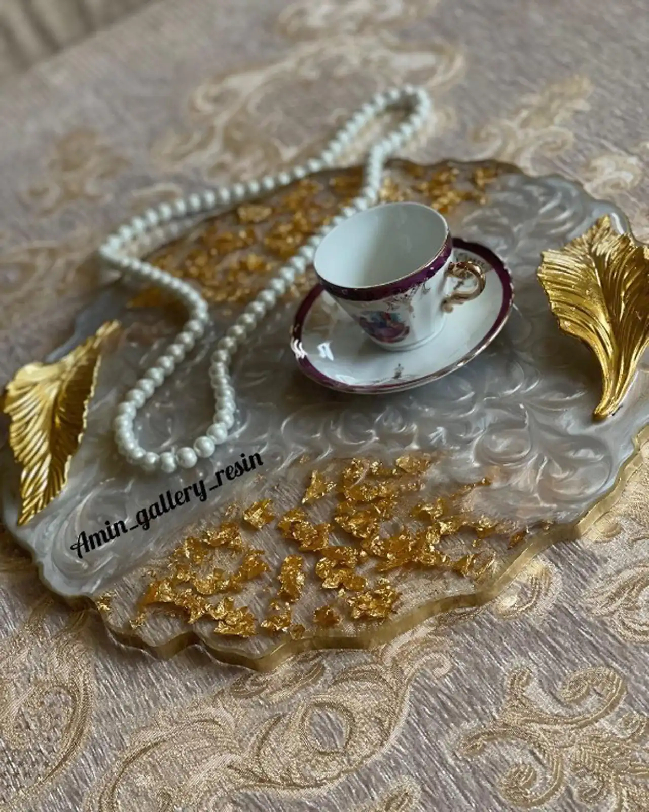 جدیدترین مدل سینی پذیرایی چای + زیباترین مدل های سینی پذیرایی چای ترند امسال