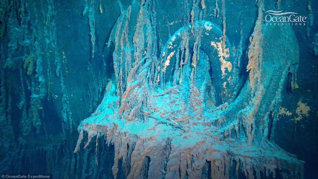 لاشه کشتی تایتانیک در اعماق اقیانوس1