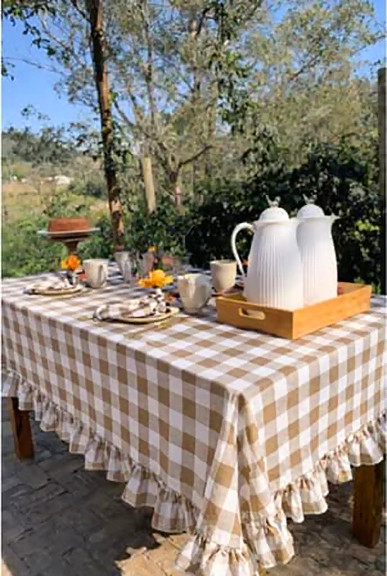 مدل رومیزی پارچه_ای نصویر