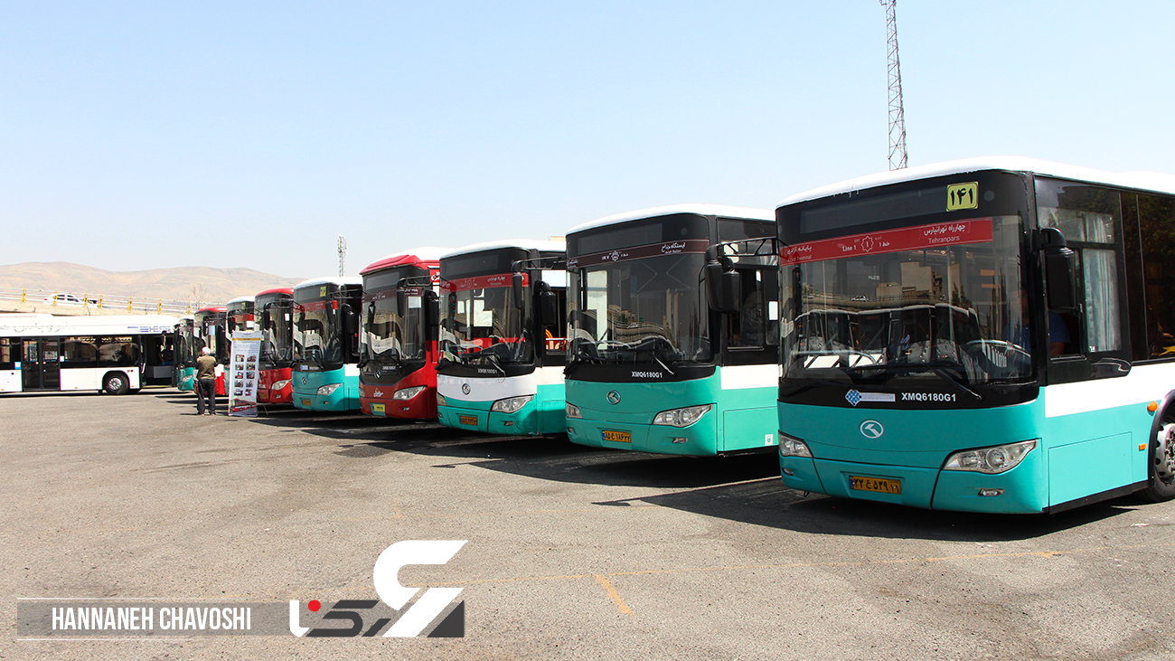  بازدید از اتوبوس‌های جدید فعال در خطوط شهری
