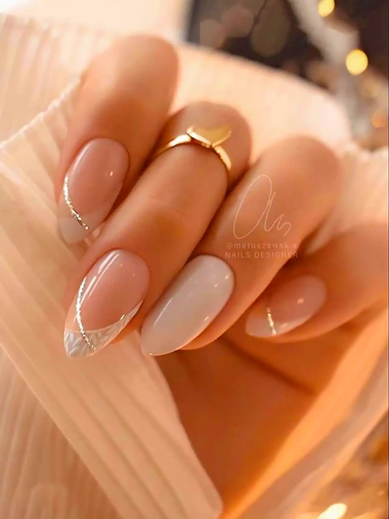 مدل ناخن ساده و مینیمال