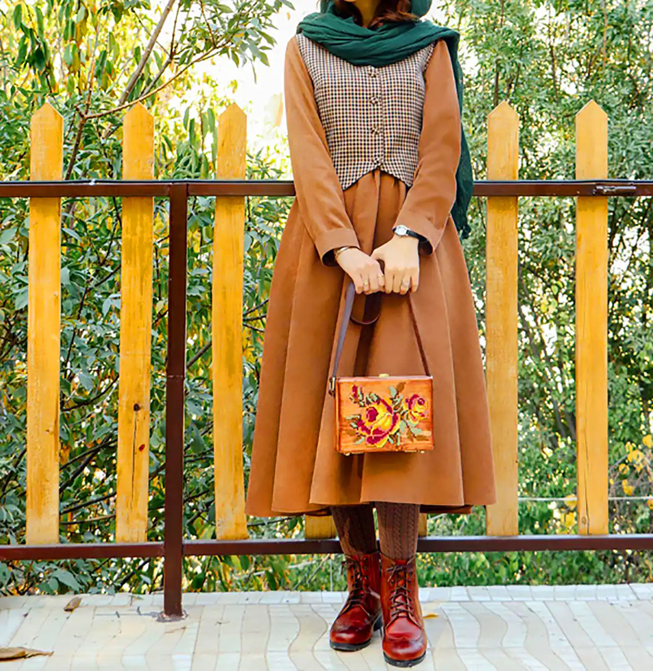 مانتو باحجاب پوشیده و راحت