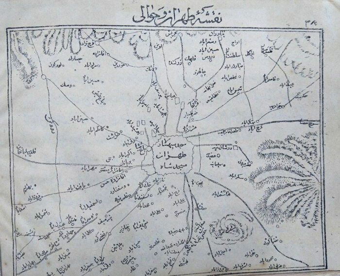 نقشه تهران (2)