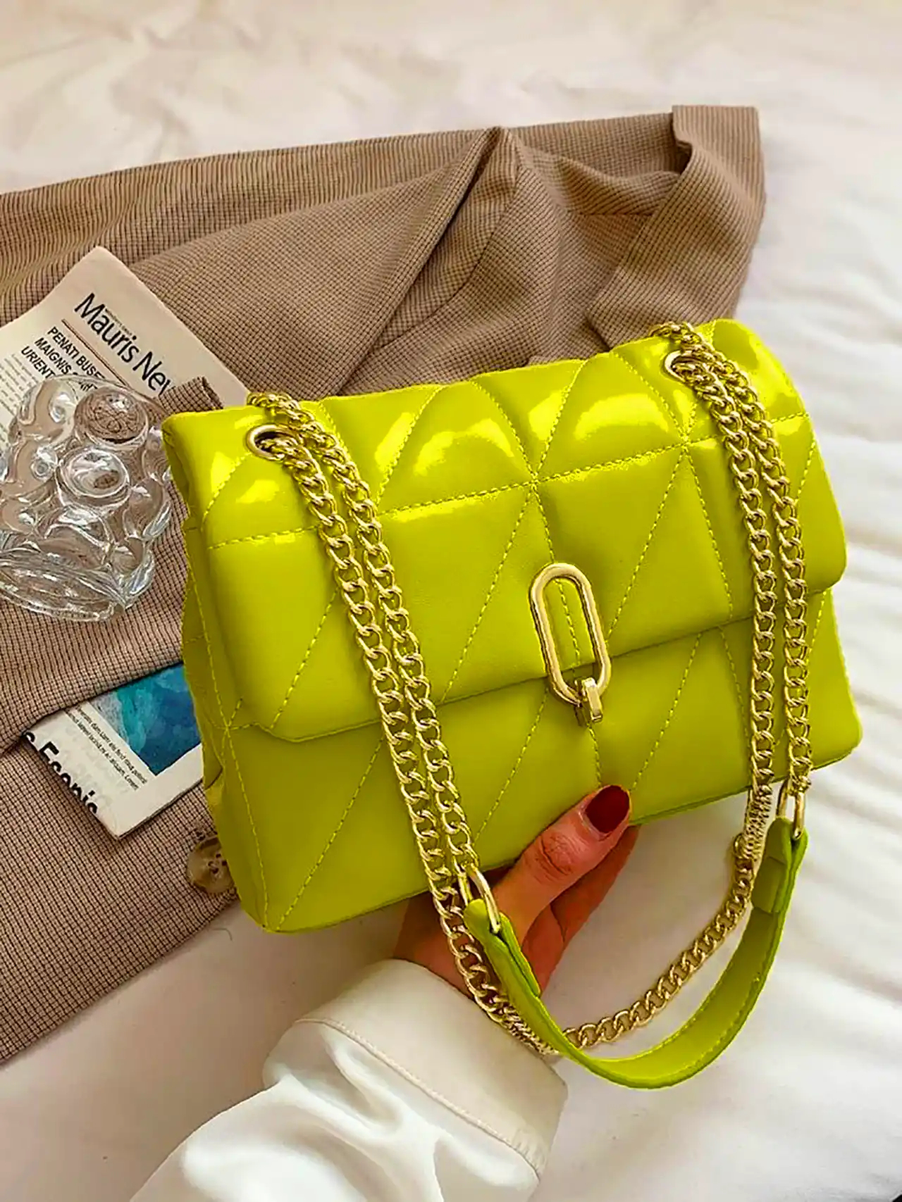 کیف شطرنجی پینترستی