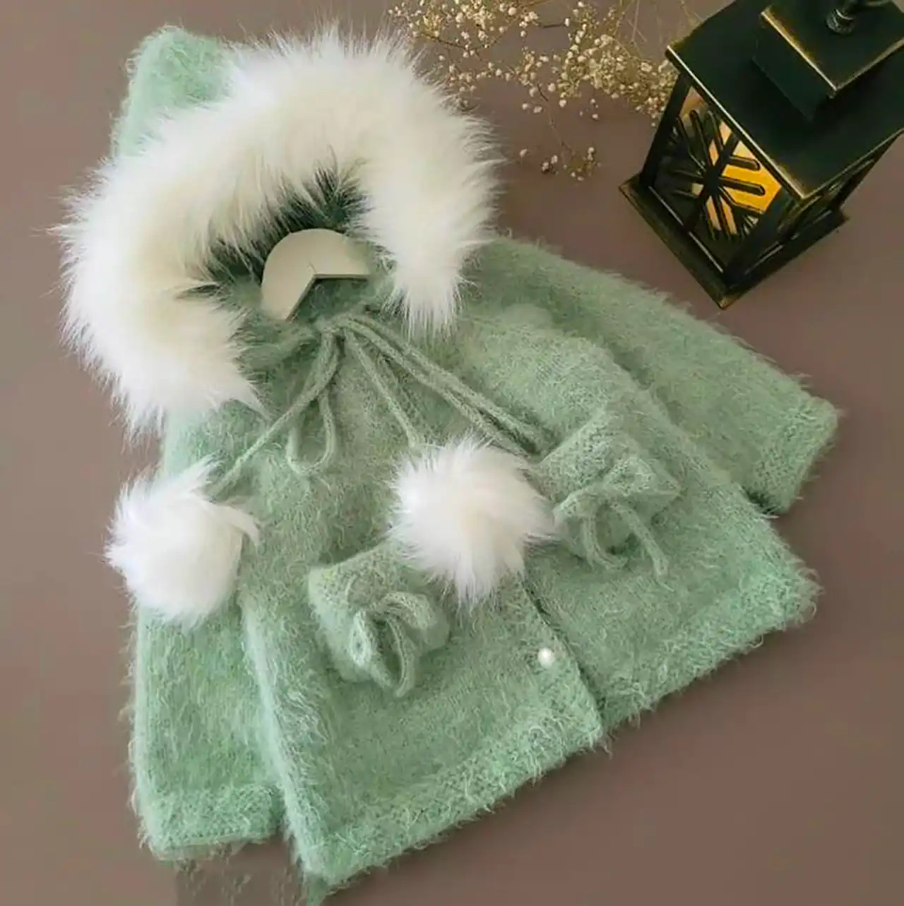 کاپشن تدی بچه گانه زیبا