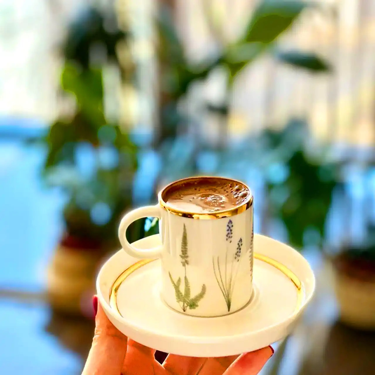 ماگ و زیرماگی سرامیکی