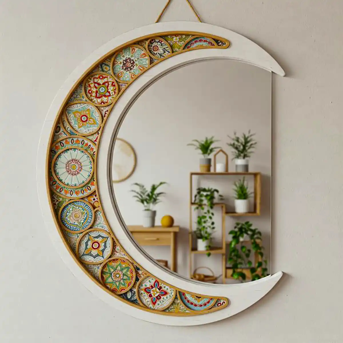 آینه دیواری سنتی مدرن