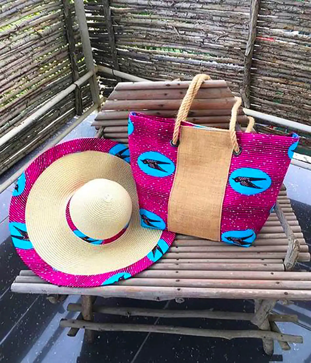 کیف و کلاه حصیری سنتی