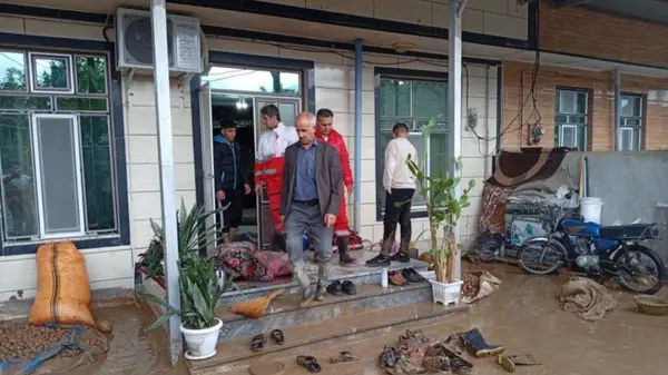 سیل در اردبیل