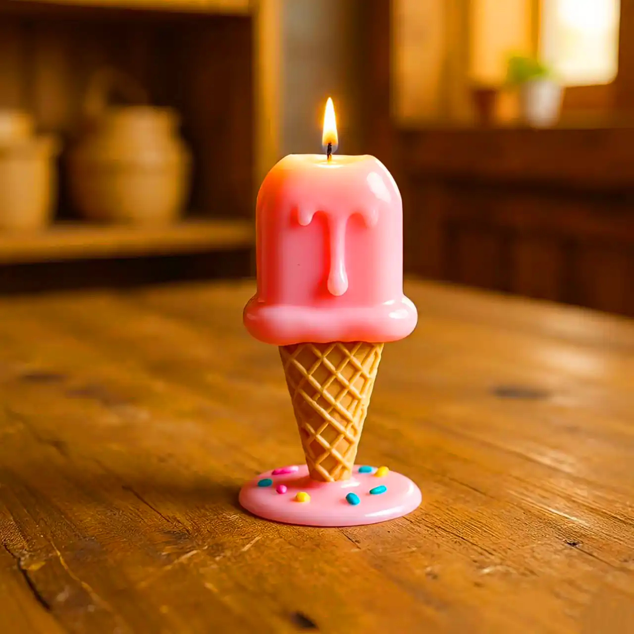 شمع فانتزی زیبا و جذاب