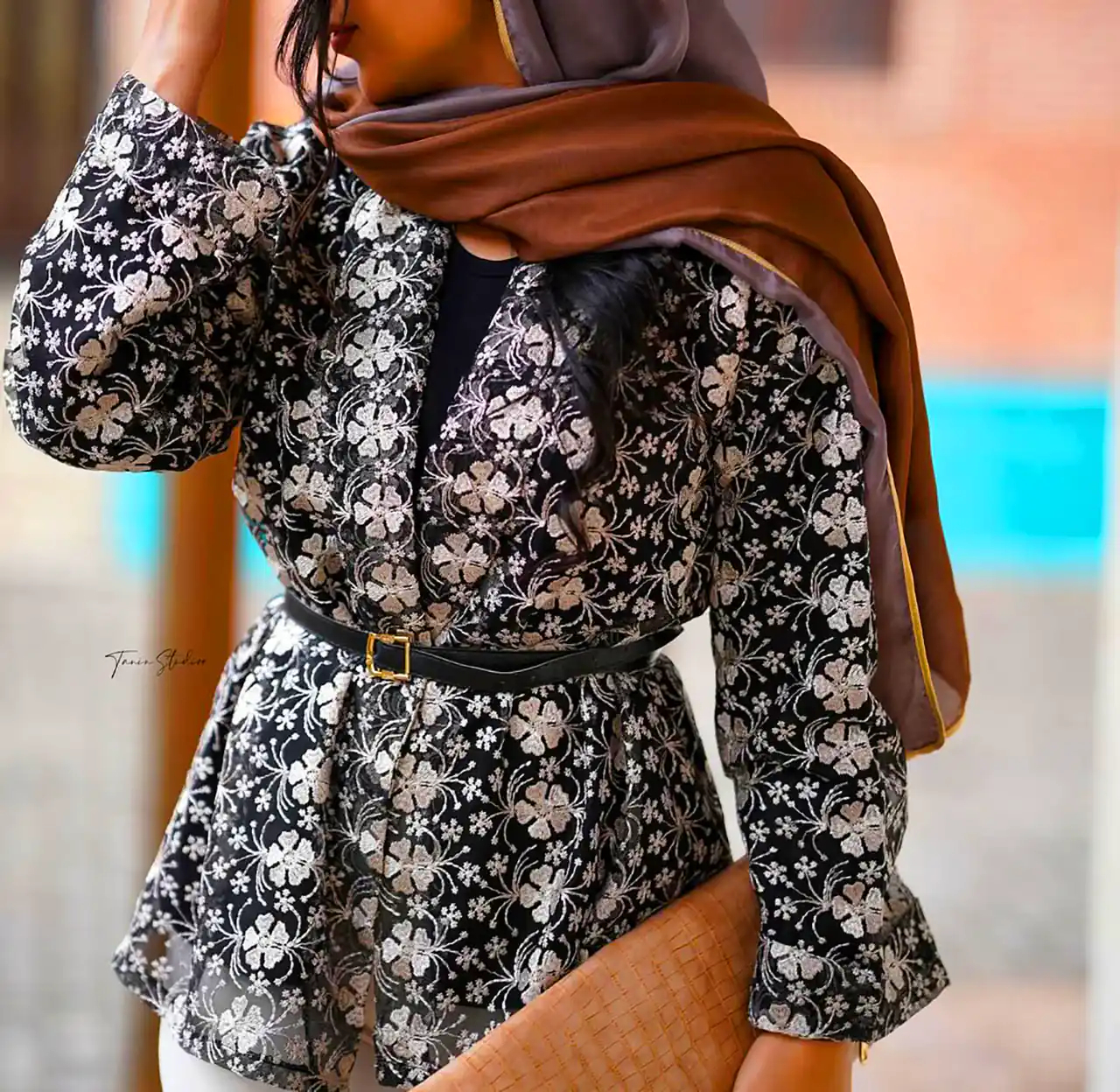 کت زنانه کار شده شیک