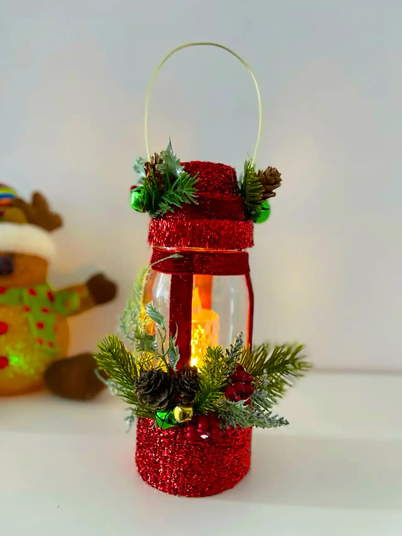 سبد هدیه طرح کریسمس