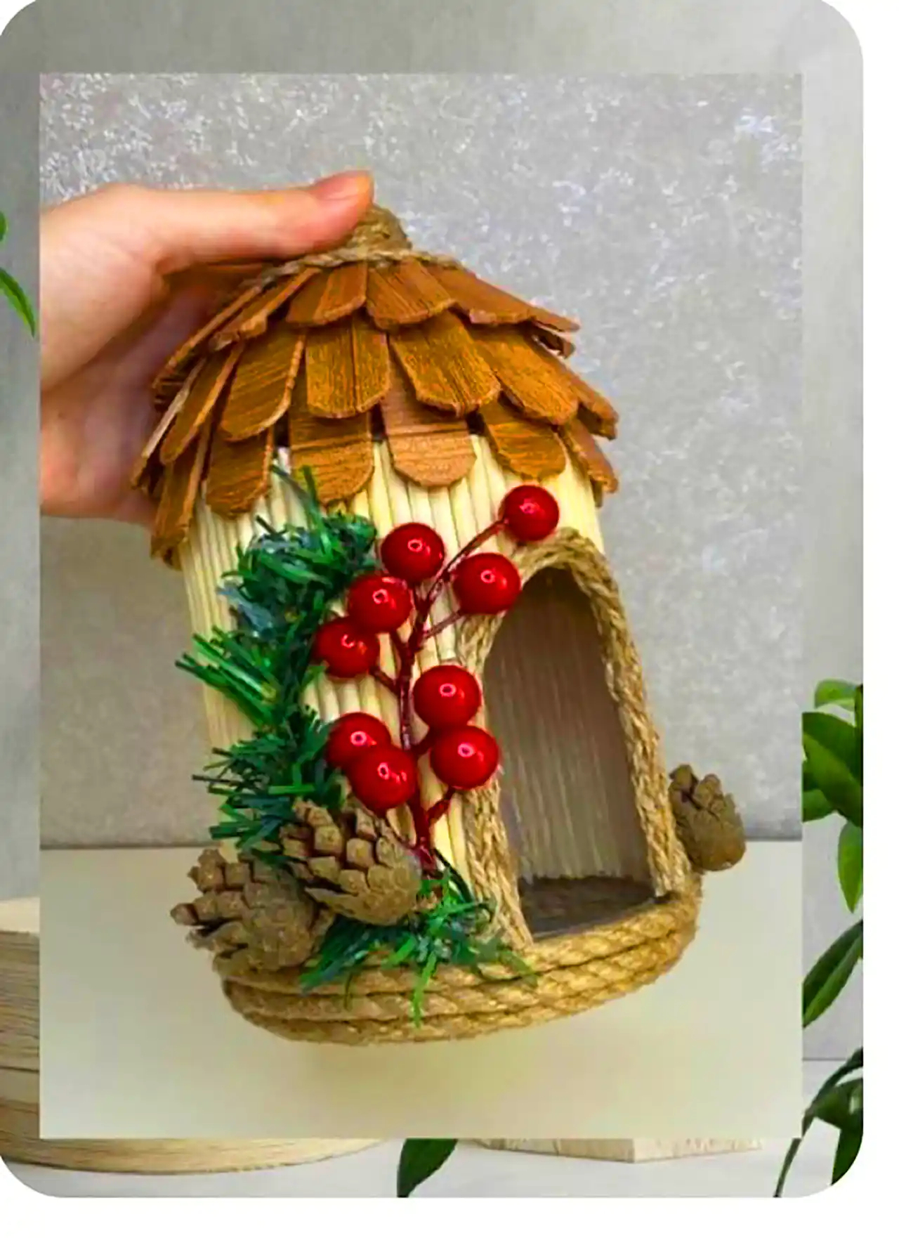 سبد هدیه طرح کریسمس