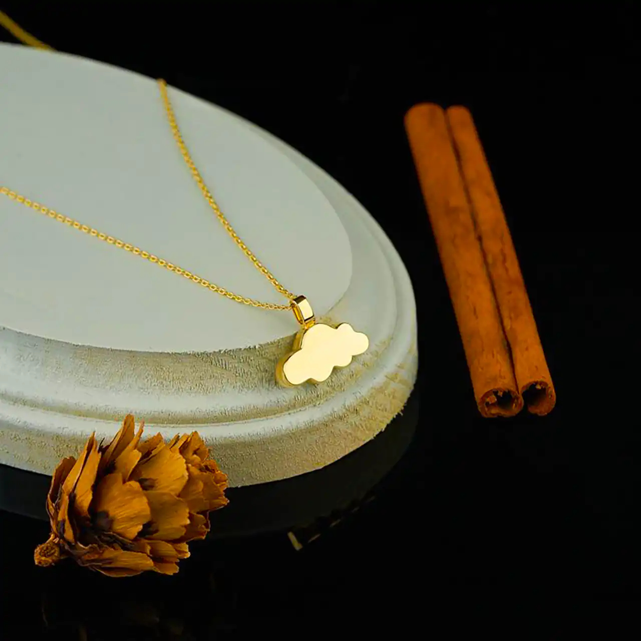 گردنبند طرح ابر