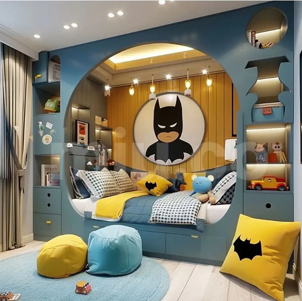 ایده دکوراسیون اتاق خواب پسرانه