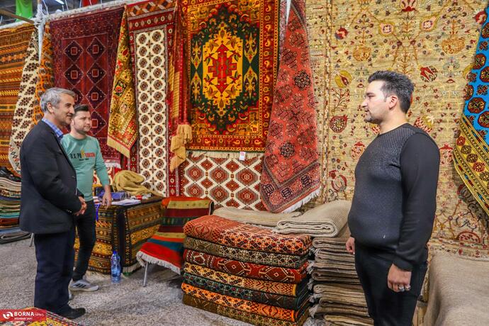 تصویر نمایشگاه فرش دستباف و تابلو فرش ایران