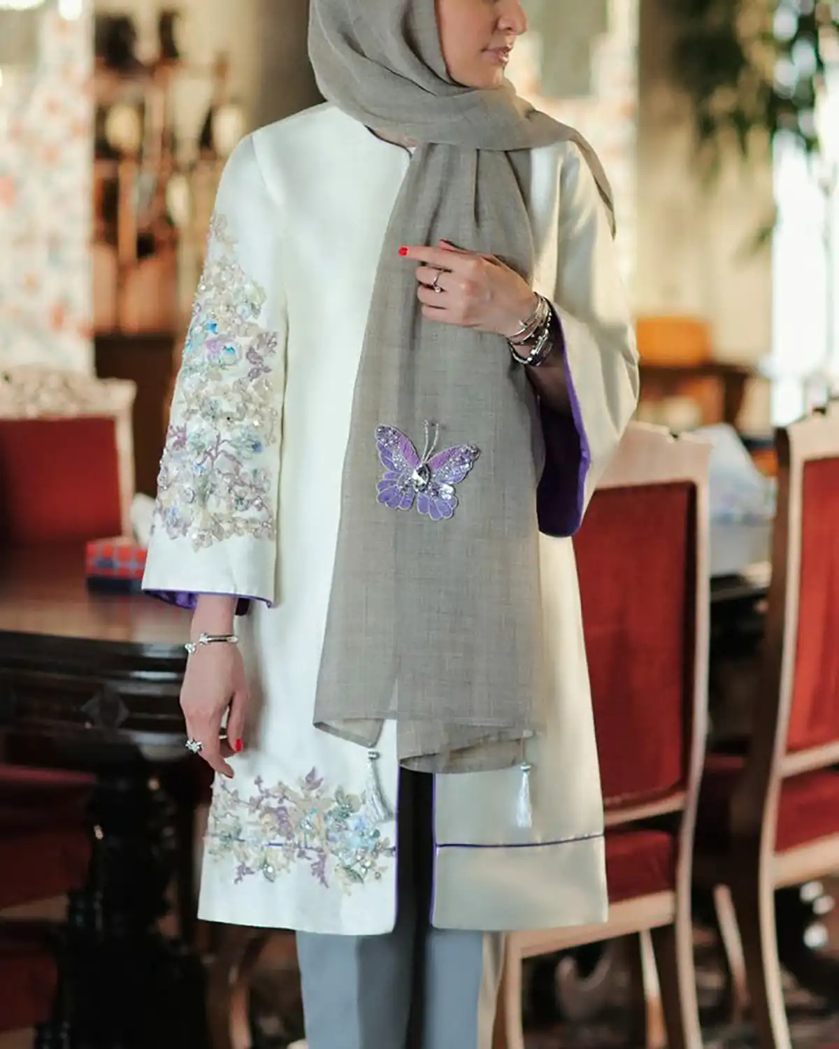 مانتو شاد رنگی و زیبا