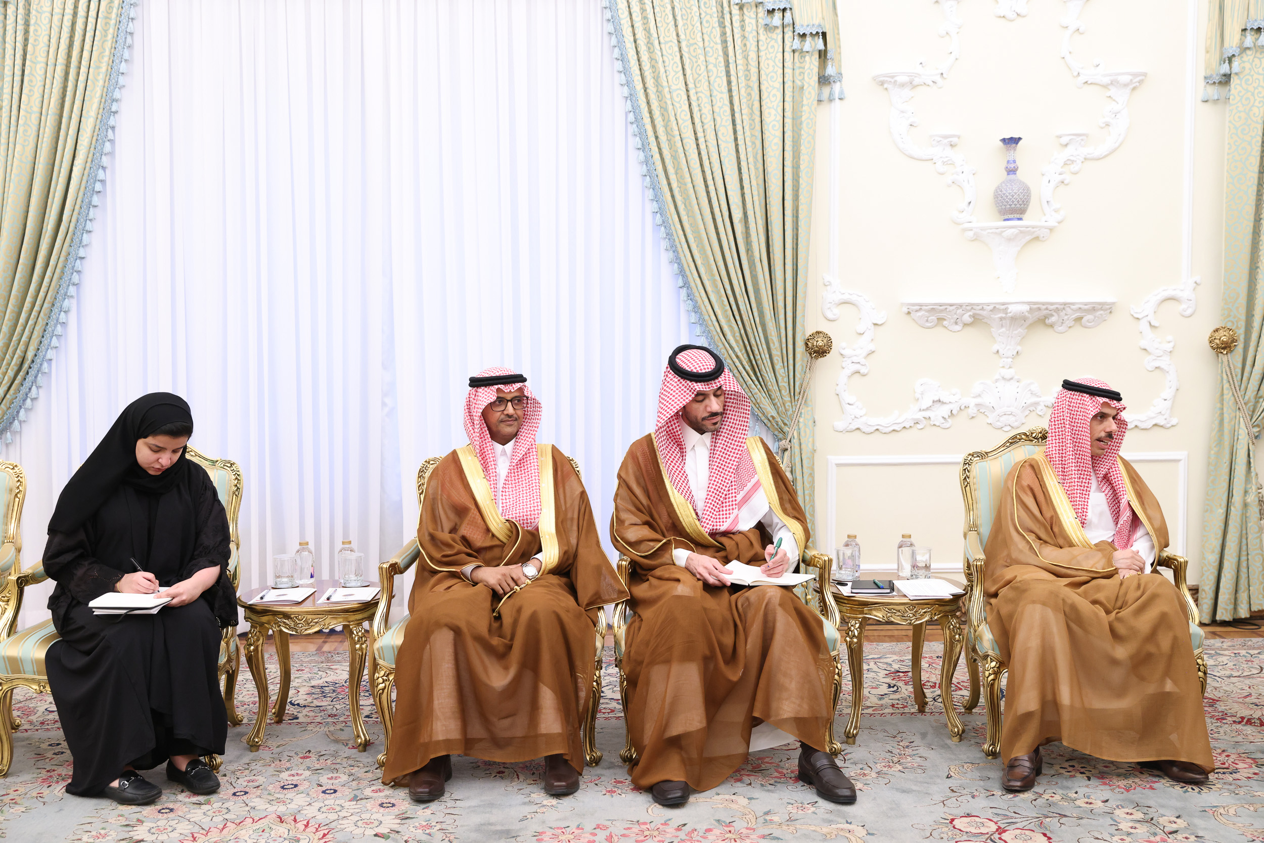  دیدار وزیر خارجه عربستان سعودی با دکتر رئیسی