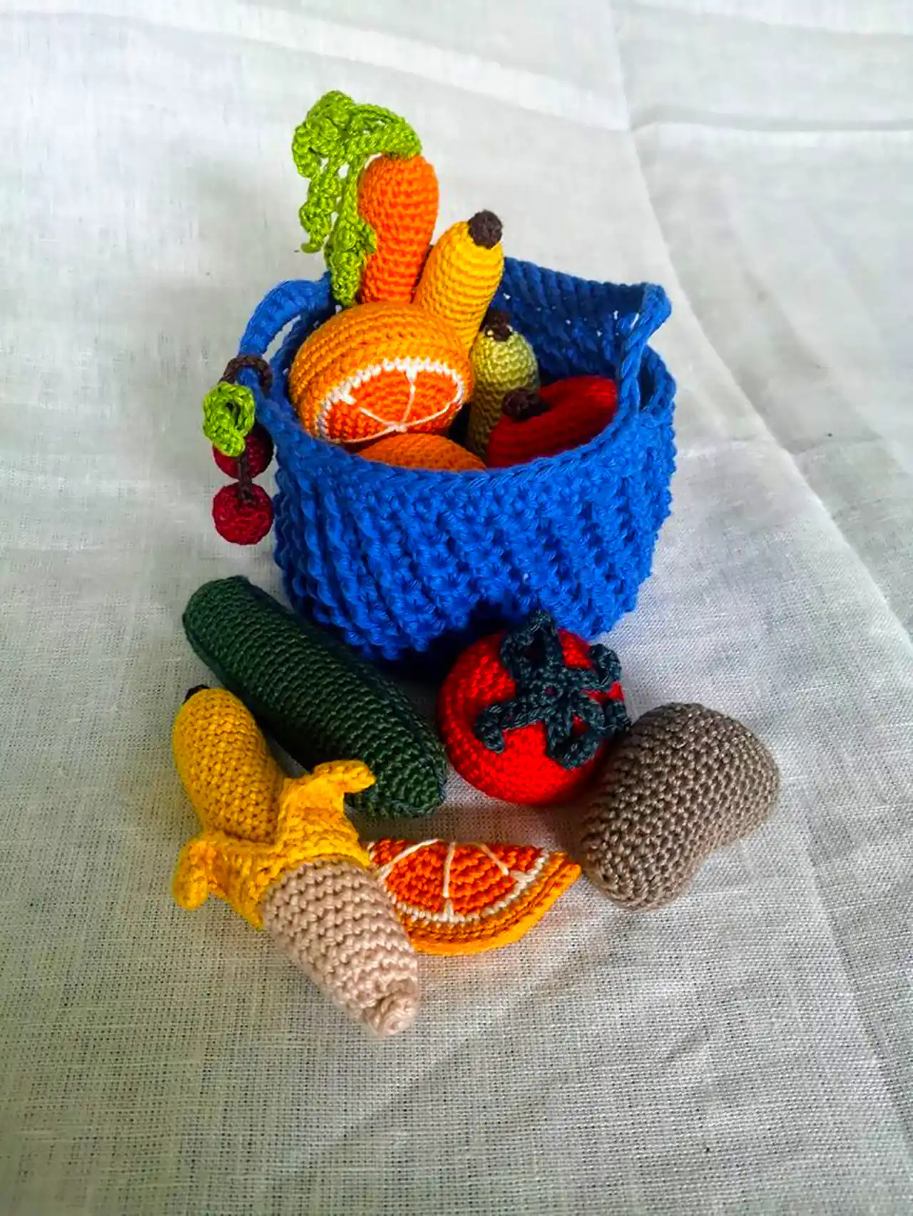 میوه بافتنی اسباب بازی