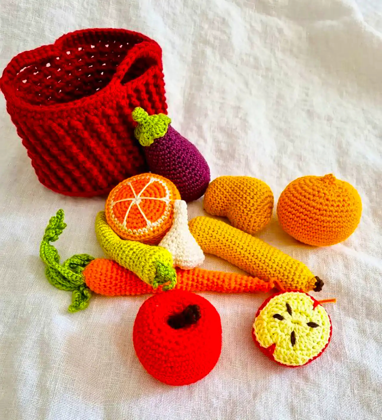 میوه بافتنی اسباب بازی