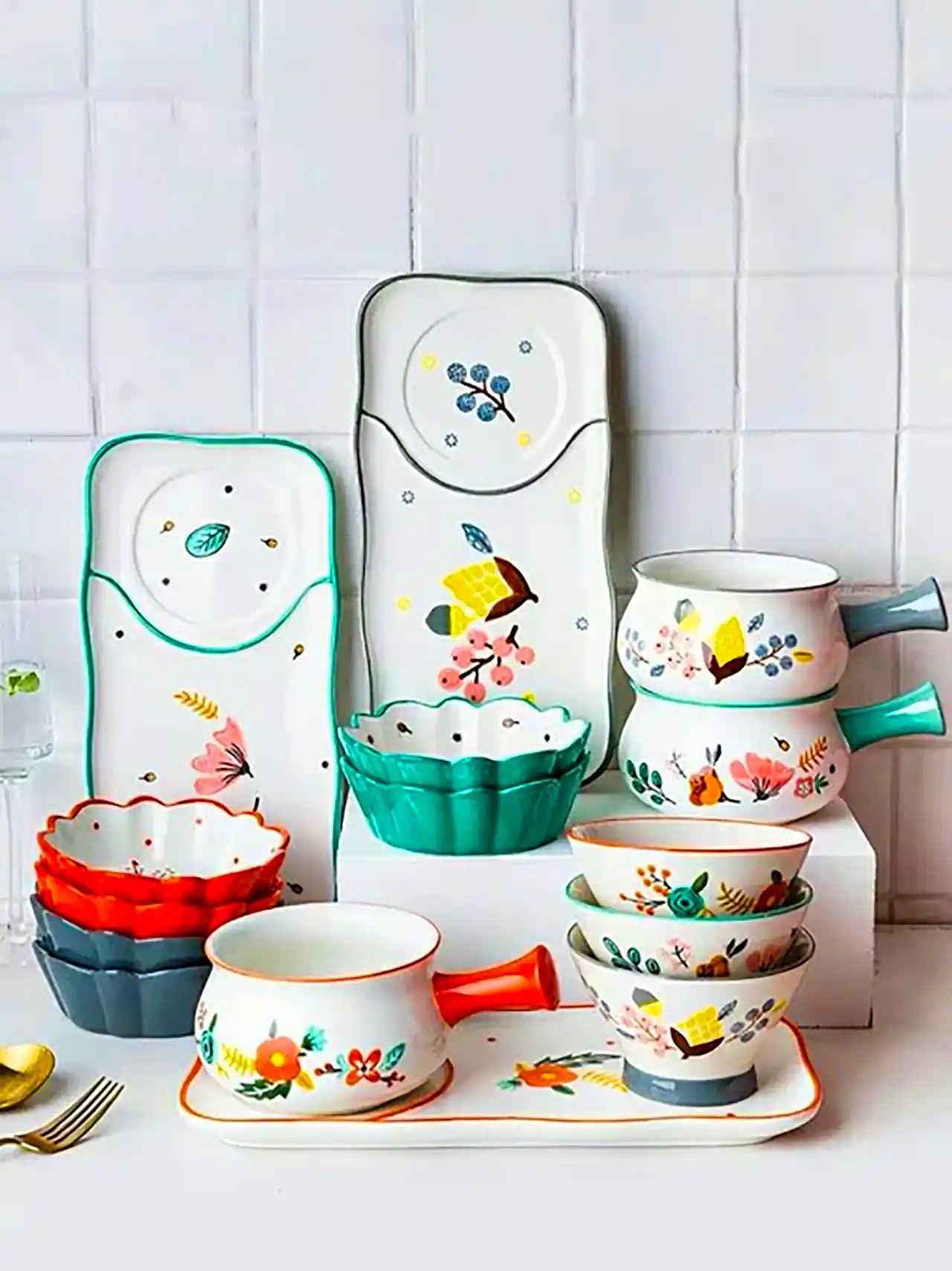 ظروف شیک و آنتیک قدیمی