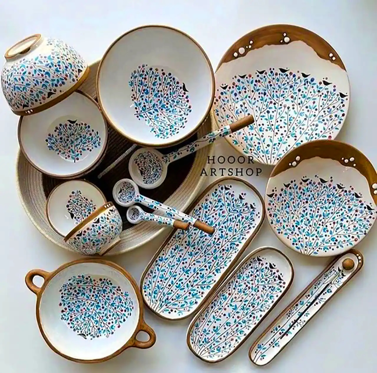 ظروف سفالی پینترستی