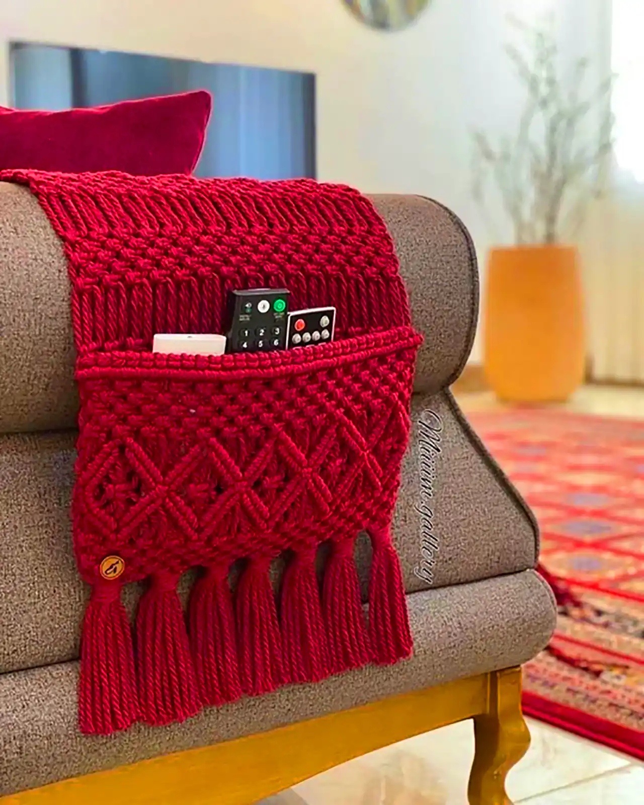 جاکنترلی قلاب بافی زیبا