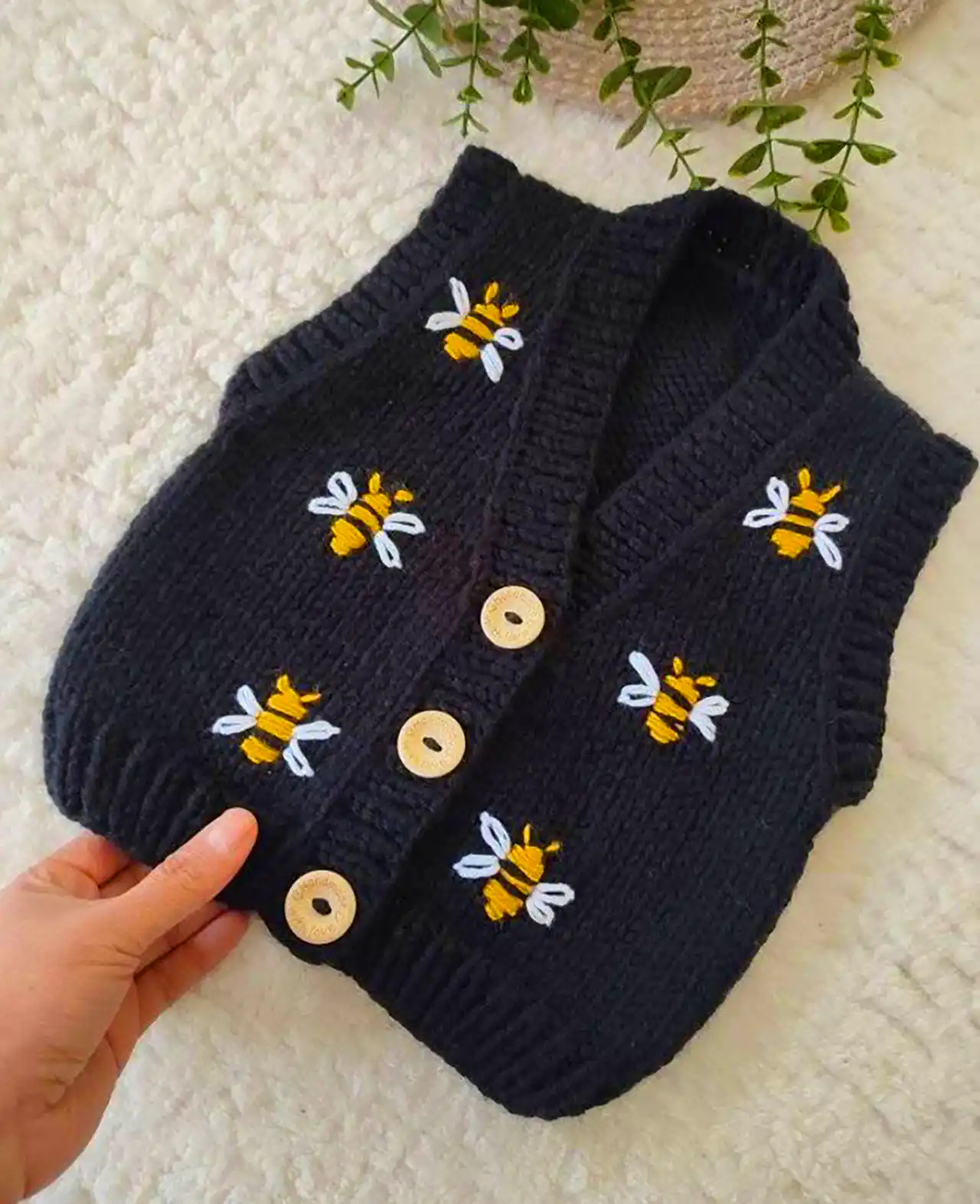 ژیله بافتنی بچه گانه