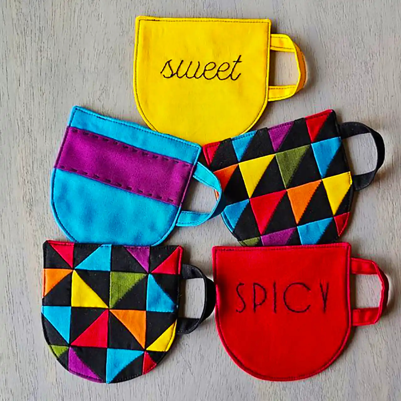 مدل دستگیره پارچه ای آشپزخونه