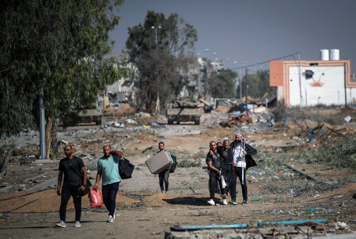 حکم اعدام ۸۰۰ هزار نفر را در شمال غزه