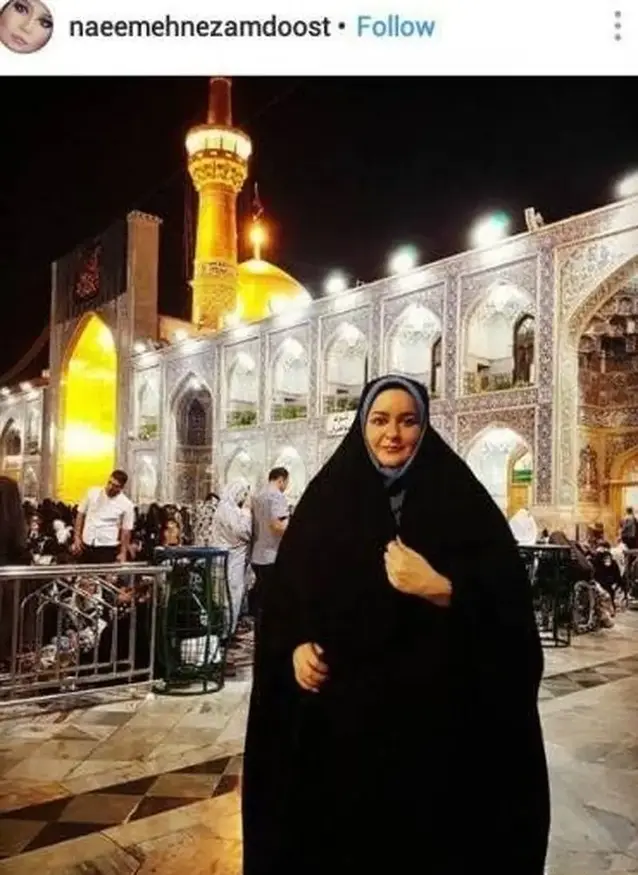 هنرمندان در حرم امام رضا