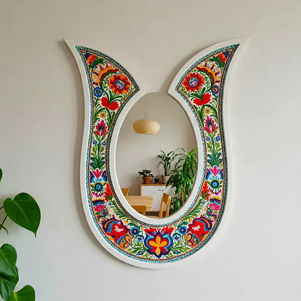 آینه دیواری سنتی مدرن