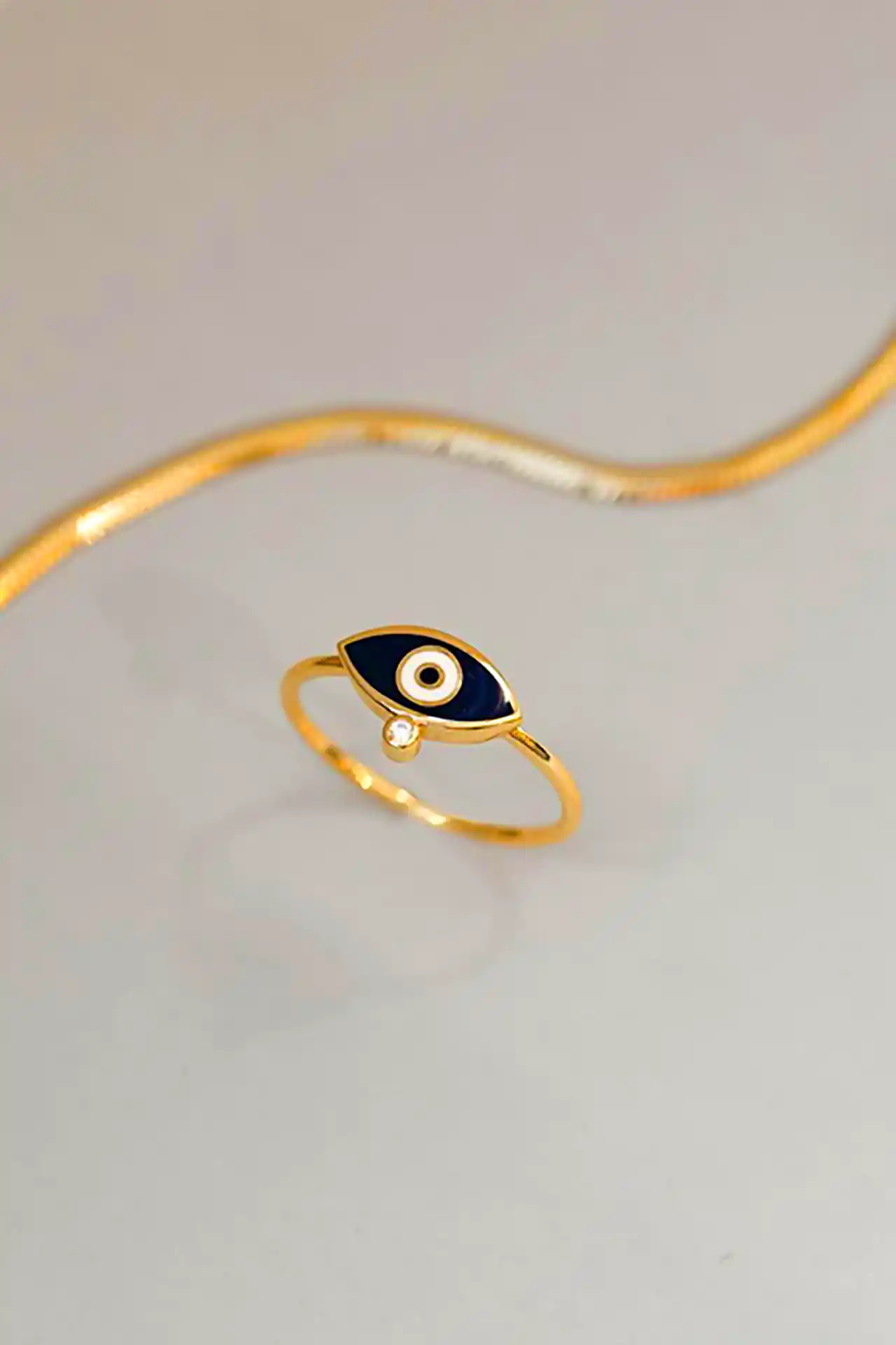 انگشتر چشم نظر شیک