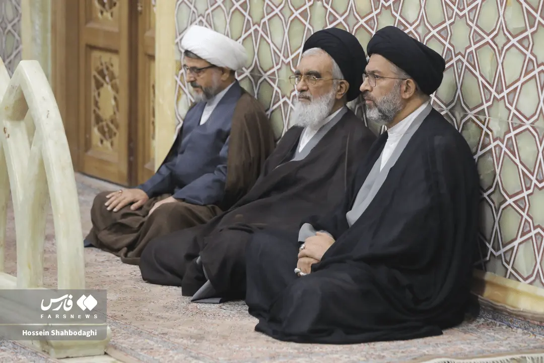 تصاویر: مراسم بزرگداشت هفتمین شب رحلت آیت الله شبیری زنجانی