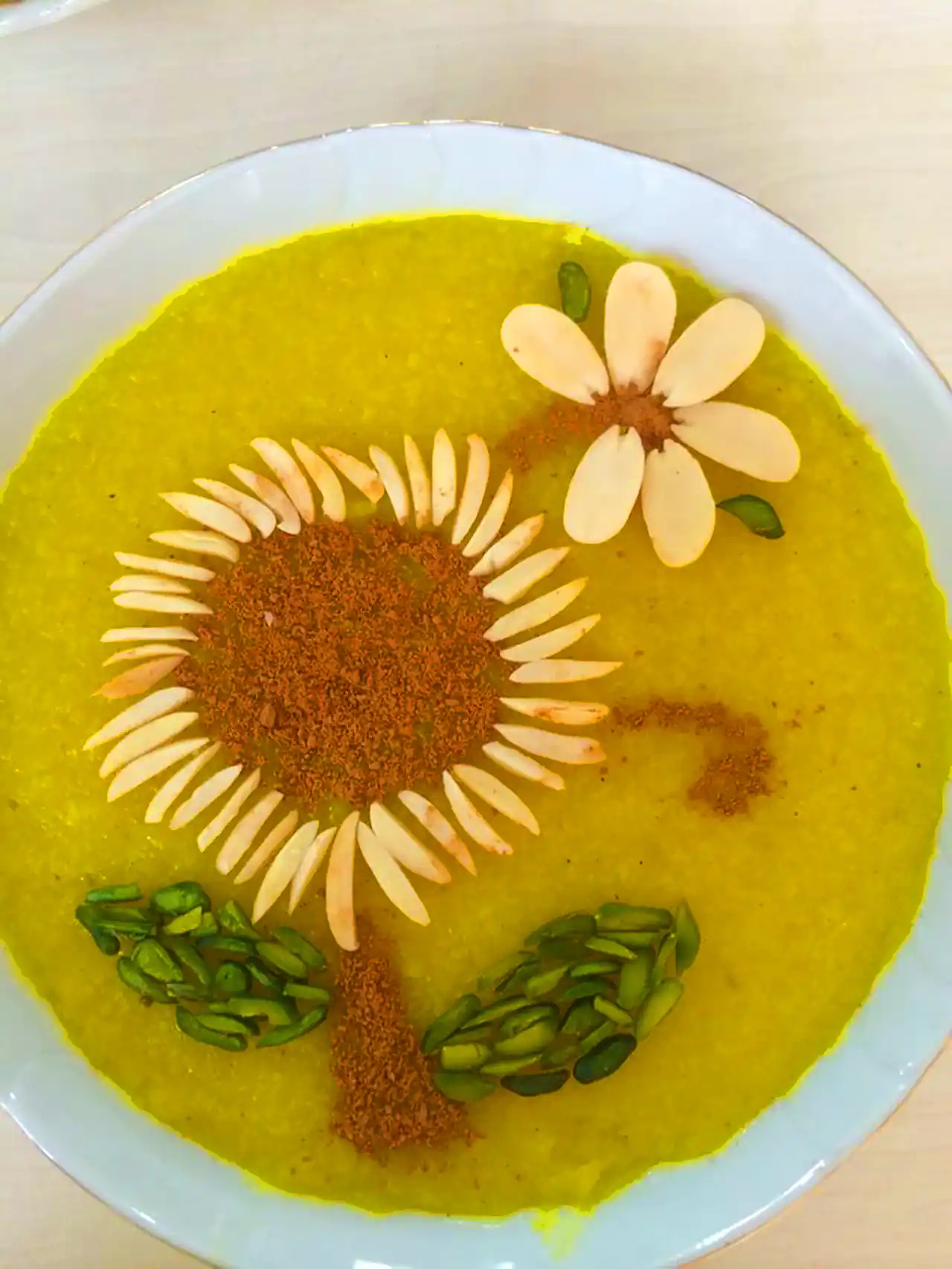 تزئین شله زرد مجلسی 