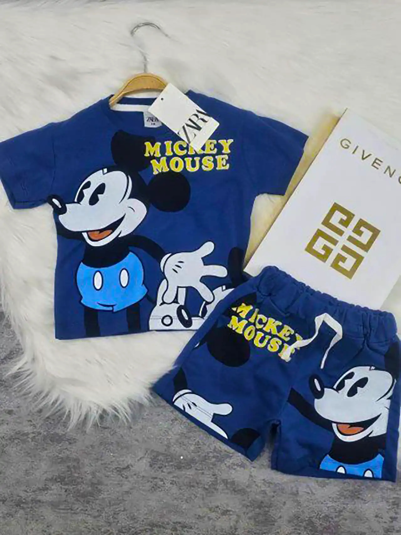 پیراهن شلوار میکی موس