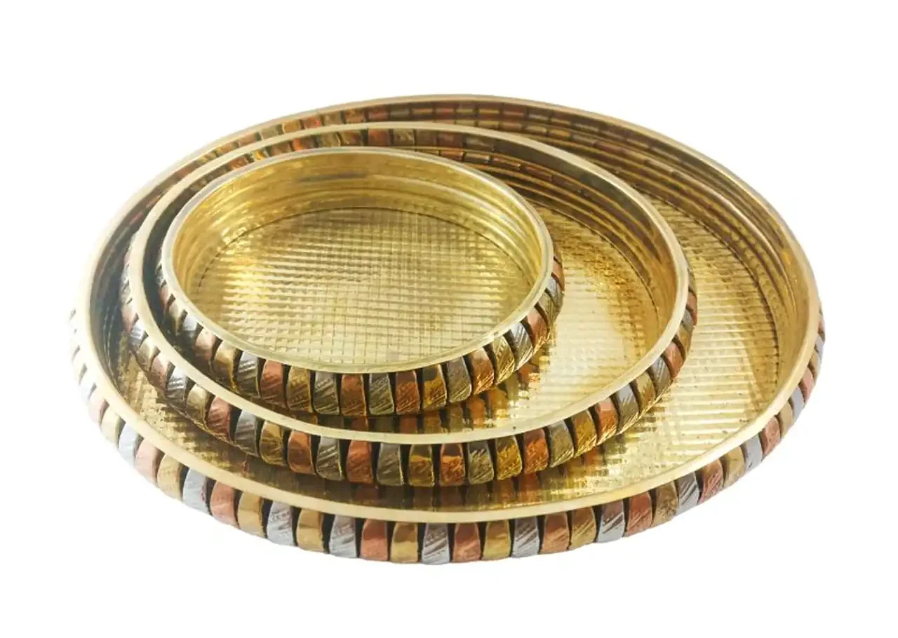 ظروف برنجی + زیباترین مدل های ظروف برنجی ترند امسال بسیار شیک و لاکچری