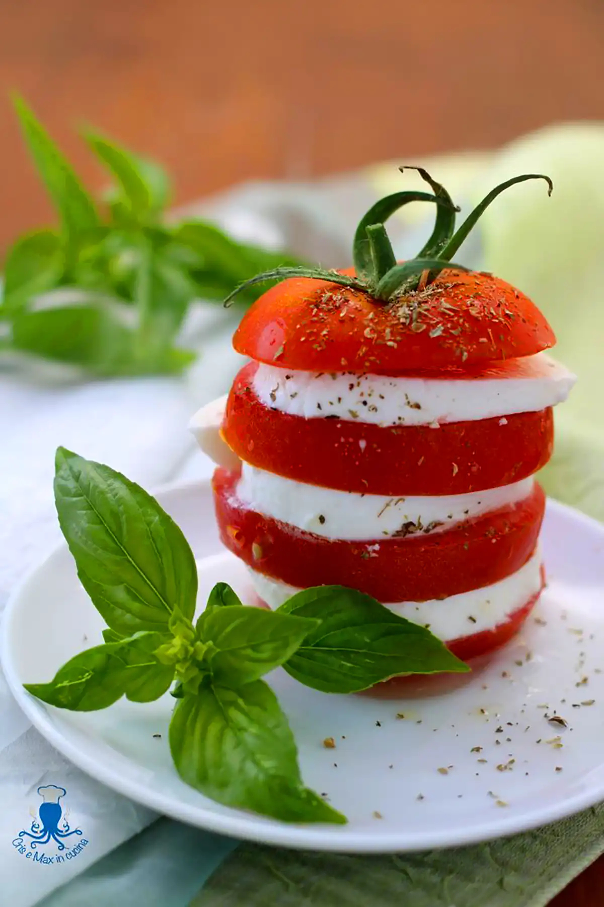 سرو گوجه خیار صبحانه