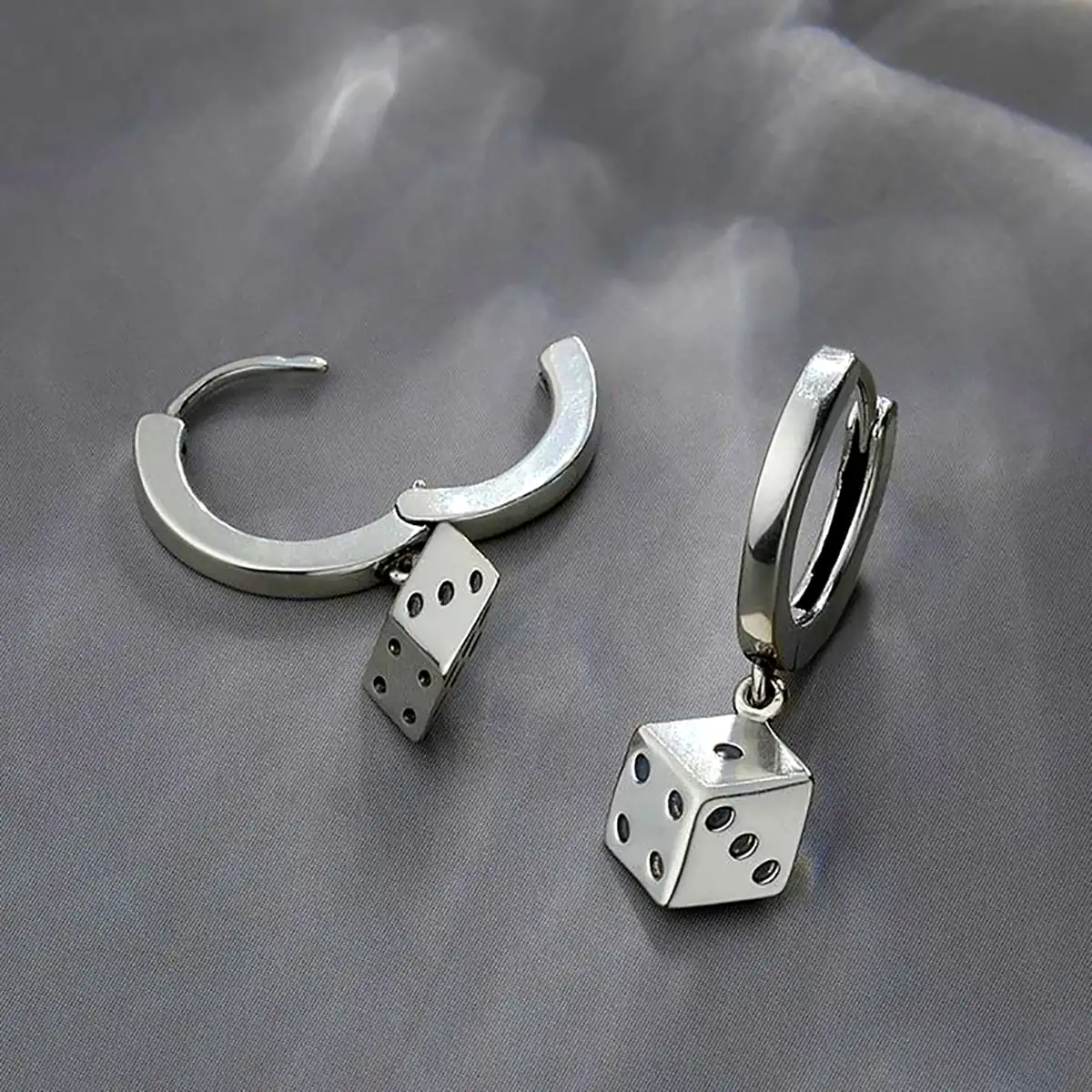 گوشواره نقره فشن