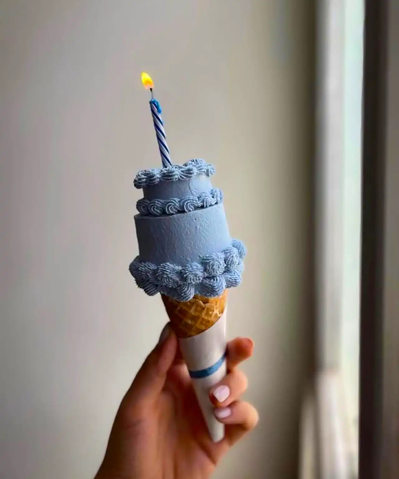 کیک بستنی جدید تولد