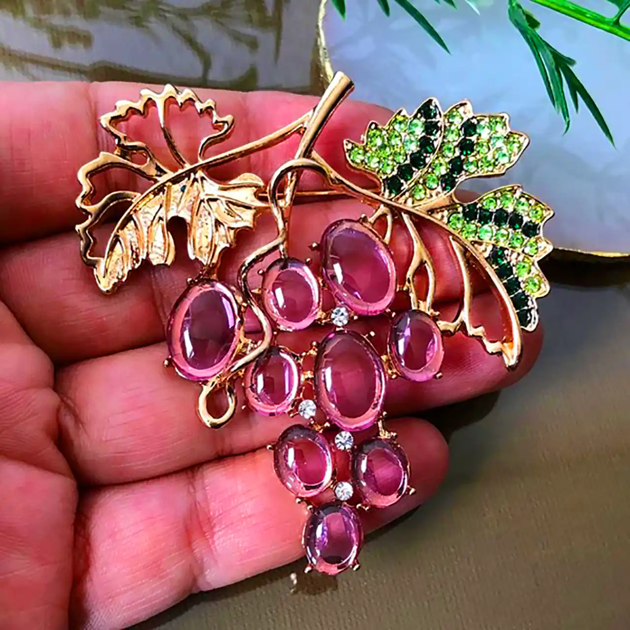 اکسسوری تزئینی خوشه انگور