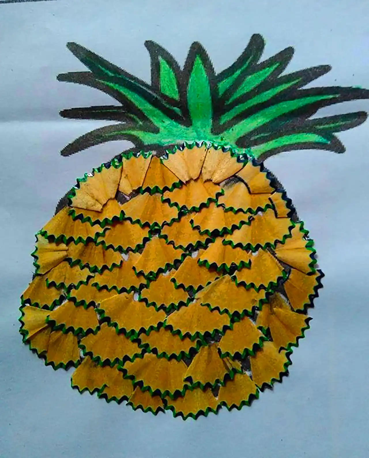 خلاقیت با تراشه های مداد