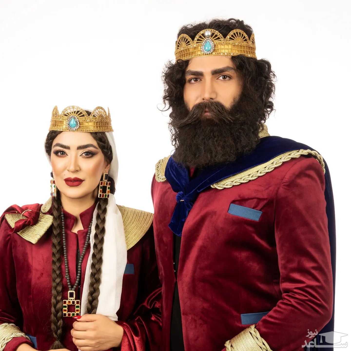 فریبا طالبی و همسرش
